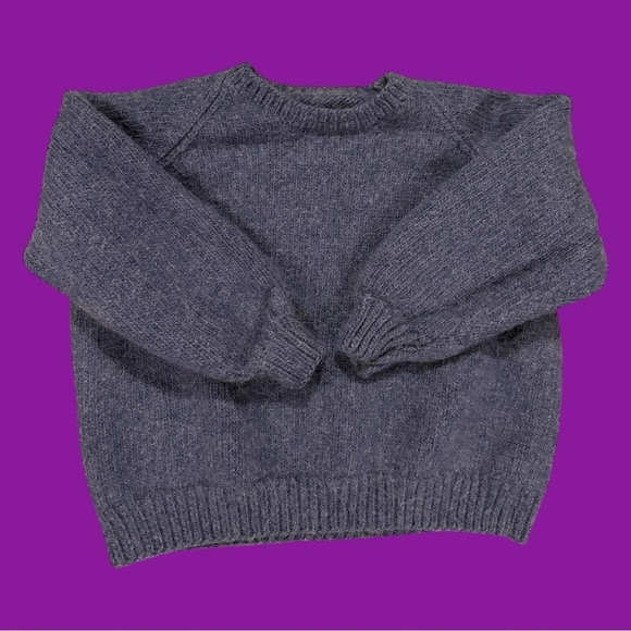 Other - Vintage Heather Blue Wool Crewneck
Sweater